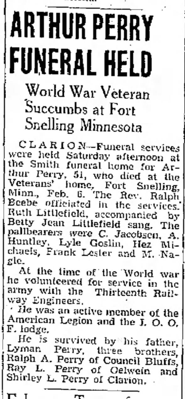 Clipping from Globe-Gazette
